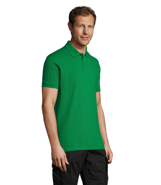 PERFECT MEN Polo homen 180g - VerdeM