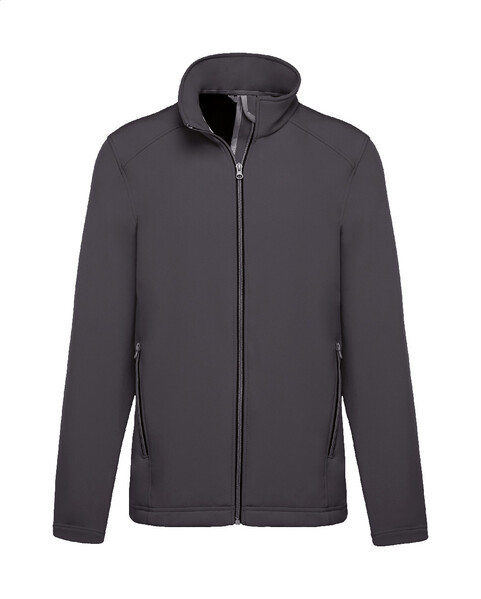Veste softshell 2 couches KA424 - Gris Foncé / L
