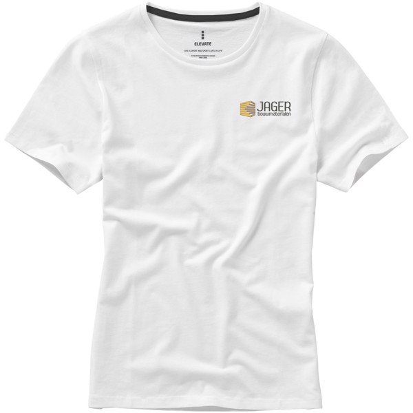 Camiseta de manga corta para mujer "Nanaimo" - Blanco / XS