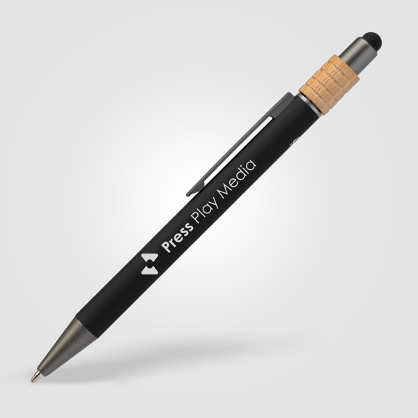 Reborn Spinner Stylo en aluminium recyclé avec stylet - breveté