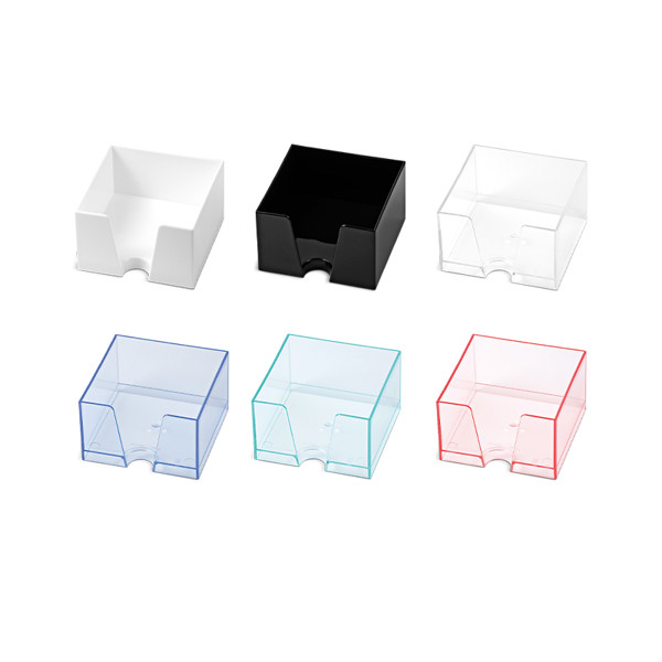 PAPER BLOCK HOLDER (PAPER BLOCK 89x89x77mm) - Blanc opaque / 