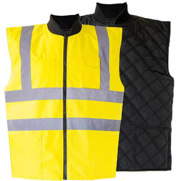 Ανατρεπόμενο bodywarmer Korntex | KXTABW - Ural - Yellow / 3XL