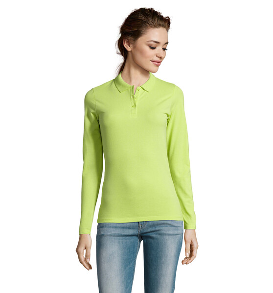 PERFECT SENHORA LSL POLO180 Perfect Lsl Women - Apple GreenXL