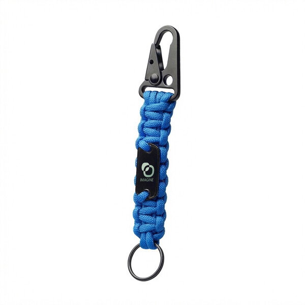 STRAND - BND1552 - RPET Porte-clés tressé avec crochet