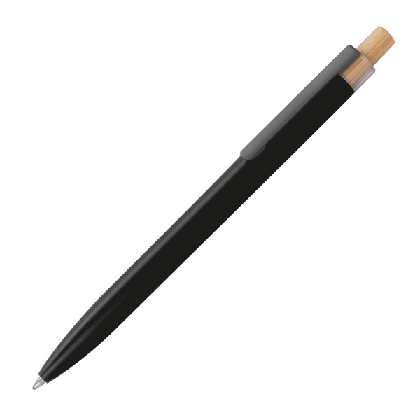 DORIS Recyklované hliníkové guľôčkové pero - Black