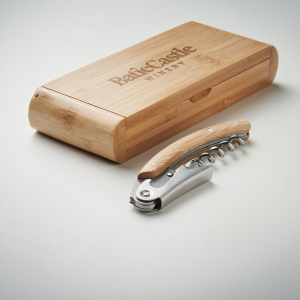 Waiter's knife in bamboo Sono