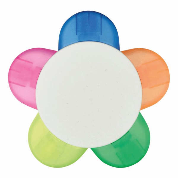 Blumenförmiger Textmarker Flower