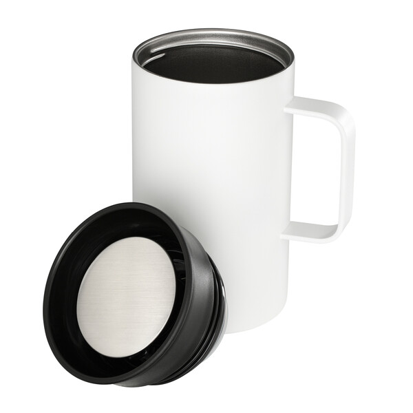 Thermo mug LAHTI - white