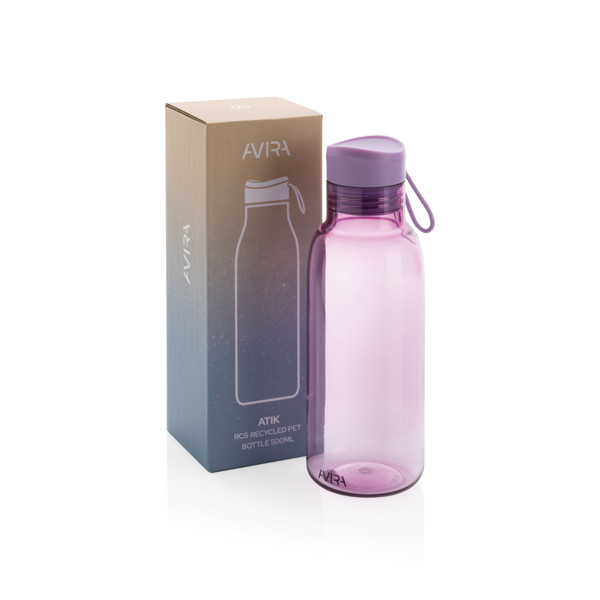 Avira Atik RCS Recycled PET bottle 500ML - Purple