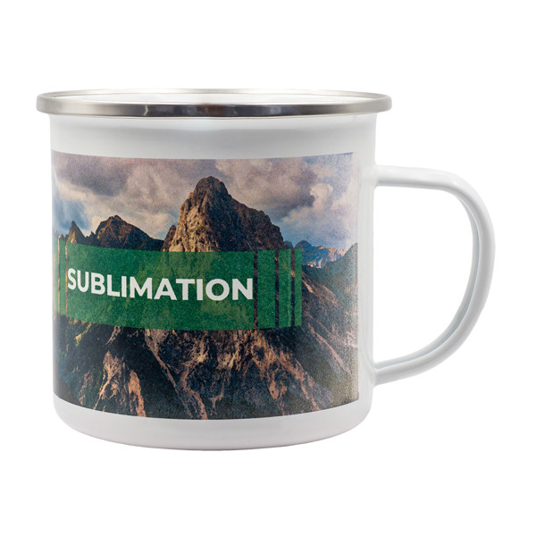 500 ml Odis Enamel mug with sublimation coating
