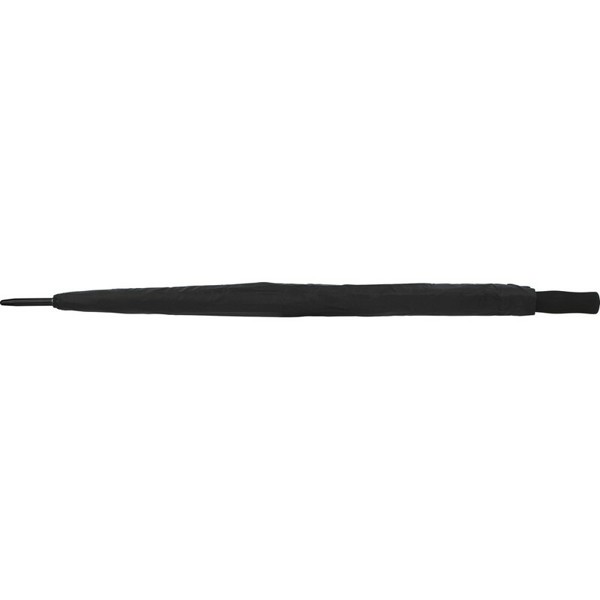 Windproof manual umbrella - black