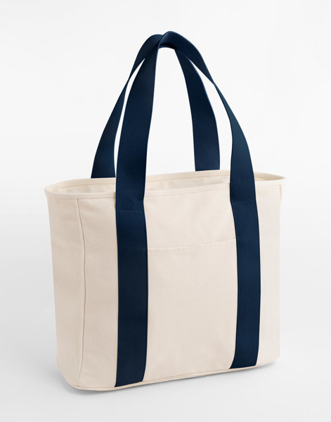Edit Canvas Tote - Natural / Navy / ONE SIZE