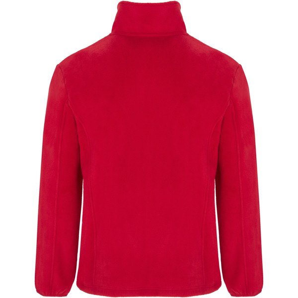 Giacca in pile da uomo con cerniera intera Artic - Rosso / 4XL