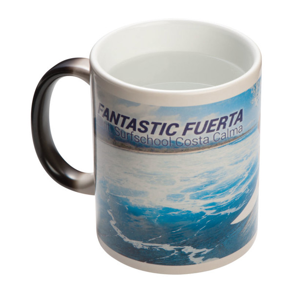 Colour-changing Sublimation Mug Sirmione 300 ml - Black