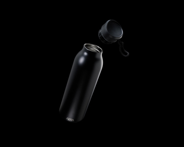 Avira Avior RCS Re-steel bottle 500 ML - Black