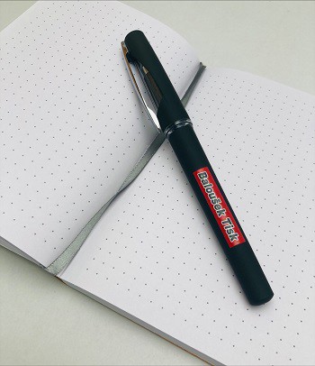 Notes Tečkovaný - A6 - Kraft - Slon