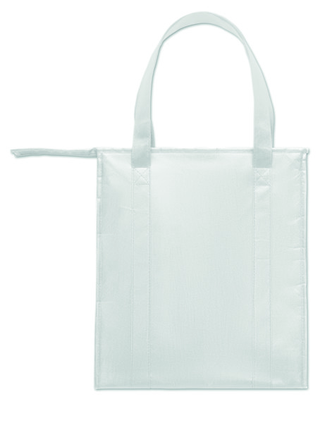 Borsa frigo in tessuto non tess Wooler - Bianco