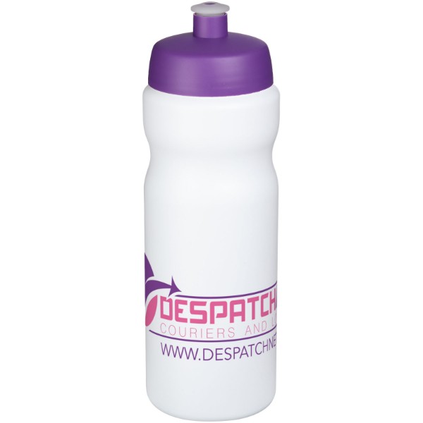 Baseline® Plus 650 ml sport bottle - White / Purple