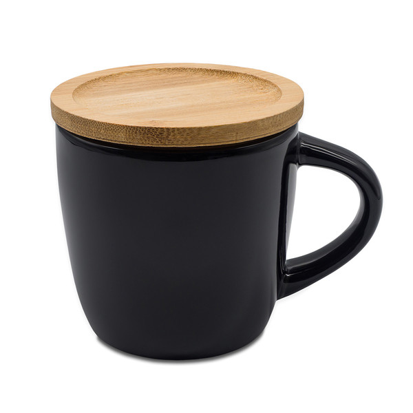 320 ml Arona ceramic mug - Black
