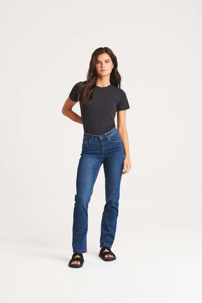 Katy Straight Jeans - Black / 6-L