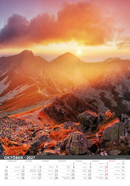 Kalendár Tatry