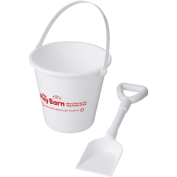 White 2024 sand bucket