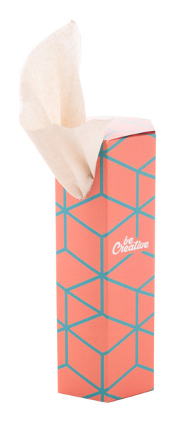 Creasneeze Hex tissue box, 100 pcs, recycled paper