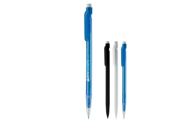 Pencil smiling mechanical - White