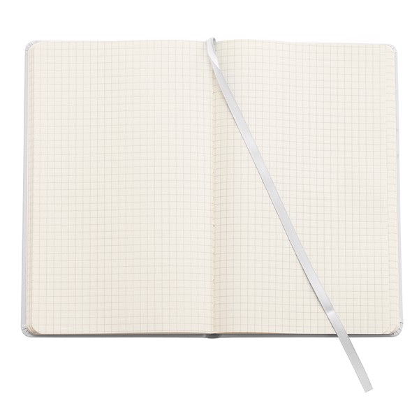 Asturias 130x210/80p squared notepad - White