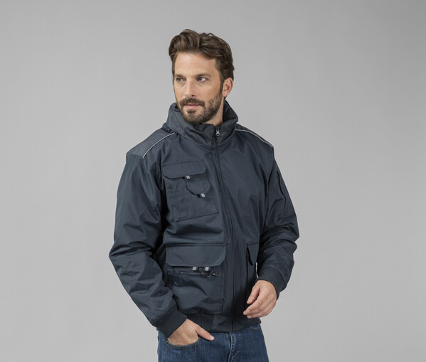 Blouson de travail - GREY / BLACK / XXL