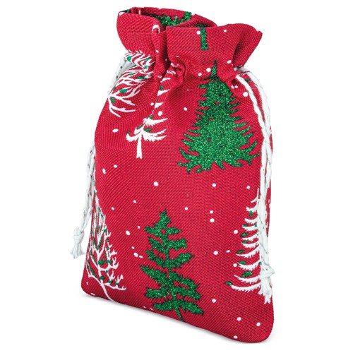 CHRISTMAS GIFT BAG 10x14,5CM “SNOWY”