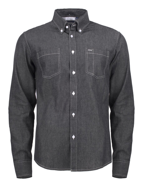 Harvest Jupiter Shirt Black Denim M
