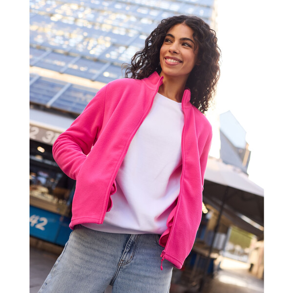 Veste polaire femme zippée - WHITE / S