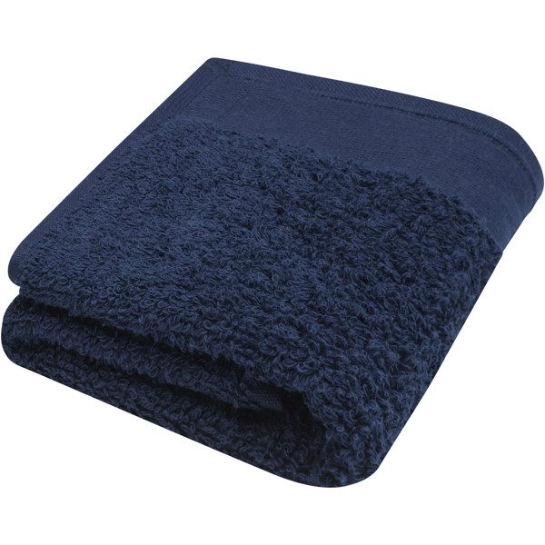 Asciugamano 30 x 50 cm in cotone da 550 g/m² Chloe - Navy