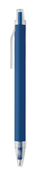 Stylo bille aluminium recyclé Nosta - Bleu