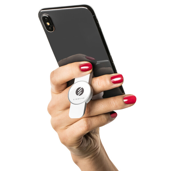 Support pour téléphone portable FLIPSOCKET I - blanc