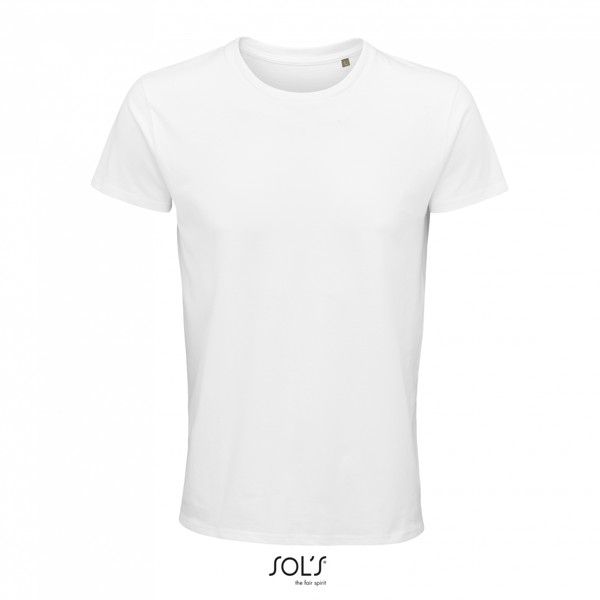 Sol's Crusader Men - Round-Neck Fitted Jersey T-Shirt - White / 4XL