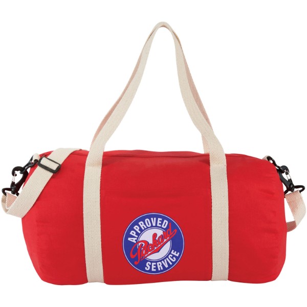 Cochichuate cotton barrel duffel bag 25L - Red