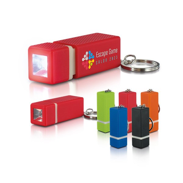 Torch keyring 1 led - Noir / 