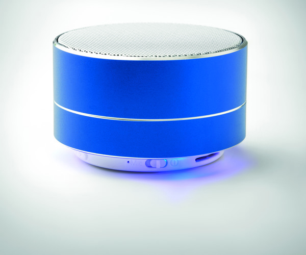 Haut-parleur sans fil rond Sound - Bleu Royal