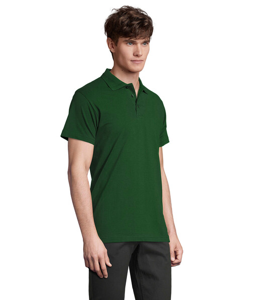 SPRING II  Polo homen  210g - Verde GolfM