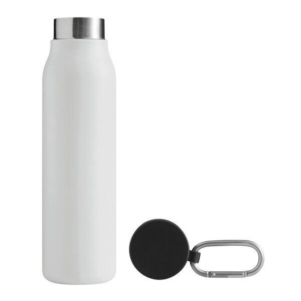 Vacuum Drinking Bottle Alpine Peak - White
