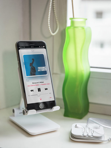 Phone stand MOVIL - white