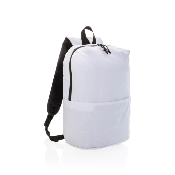 Casual backpack PVC free - White