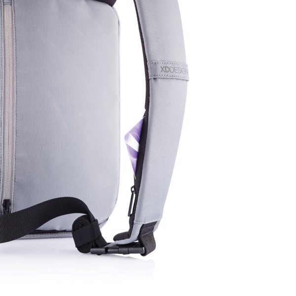 Xd Design Bobby sling,rPET,USB port - Grey / Blue