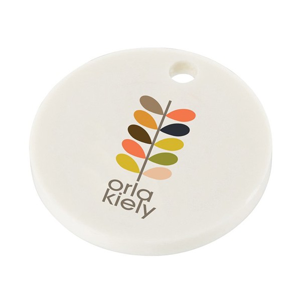 TOKEN IN BIODEGRADABLE PLASTIC, €1 SIZE - 1 EUR / Beige clair