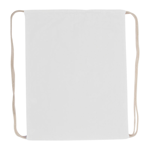 Pamučna torba za teretanu Budapest - Bijela