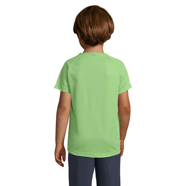SPORTY T-SHIRT CRIANÇA 140g Sporty Kids - Apple GreenXXL
