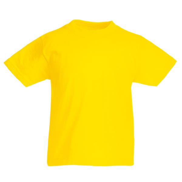 T-Shirt Valueweight T Kids 165G - 100% Algodão - Preto / 140-9/11