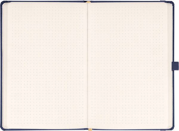 Notique Notes Balacron, Tmavě Modrý, Tečkovaný, 15 x 21 cm